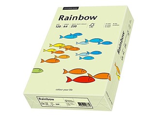 Koopiapaber Rainbow 72, A4, heleroheline, 80g/m², 500 lehte