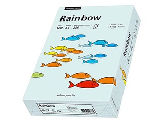 Koopiapaber Rainbow 82, A4, helesinine, 80g/m², 500 lehte