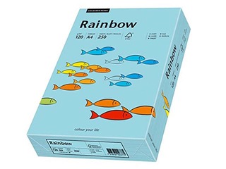 Koopiapaber Rainbow 84, A4, 80 gsm, 500 lehte, taevasinine