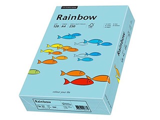 Koopiapaber Rainbow 84, A4, taevasinine, 80g/m², 500 lehte