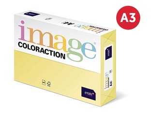 Koopiapaber Image Coloraction 55, A3, 80 gsm, 500 lehte, kollane
