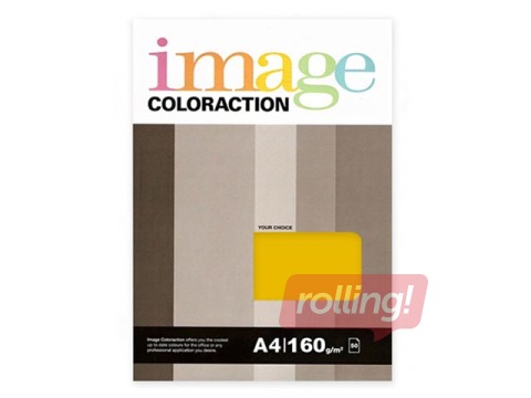 Koopiapaber Image Coloraction, A4, 160 gsm, 50 lehte, Sevilla / Dark Yellow