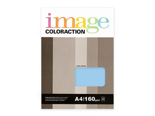 Koopiapaber Image Coloraction, A4, Iceberg/Pale Icy Blue, 160g/m², 50 lehte