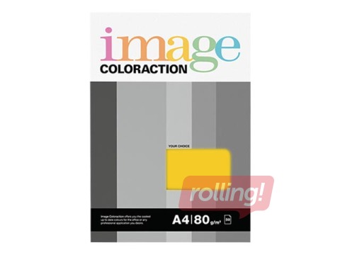 Koopiapaber Image Coloraction, A4, 80 gsm, 50 lehte, Sevilla / Dark Yellow