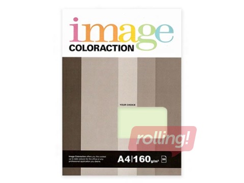 Koopiapaber Image Coloraction 61, A4, heleroheline, 80g/m², 50 lehte