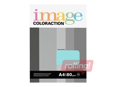 Koopiapaber Image Coloraction, A4, Iceberg/Pale Icy Blue, 80g/m², 50 lehte