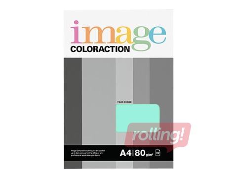 Koopiapaber Image Coloraction, A4, Bermuda/Azure Blue, 80g/m², 50 lehte