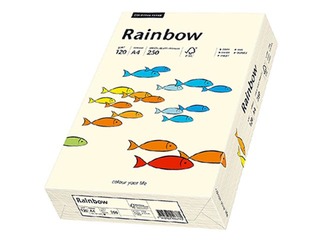 Koopiapaber Rainbow 03, A4, 160 g/m2, 250 lehte, kreemjas