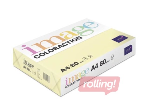 Koopiapaber Image Coloraction, A4, Desert/Pale Yellow, 80g/m², 500 lehte