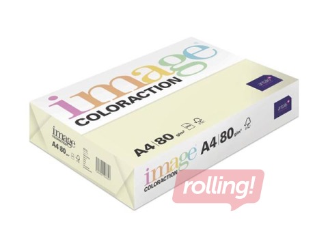Papīrs Image Coloraction, A4, Atoll/Pale Ivory, 80g/m², 500 loksnes