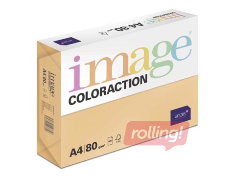 Koopiapaber Image Coloraction, A4, 80 g/m2, 500 lehte, Acapulco / neoon -oranž