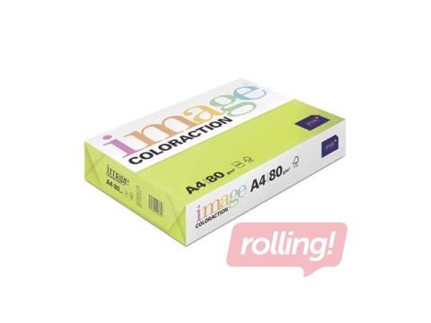 Koopiapaber Image Coloraction, A4, Rio/Neon Green, 80g/m², 500 lehte