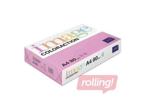 Koopiapaber Image Coloraction, A4, Malibu/Neoonroosa, 80g/m², 500 lehte