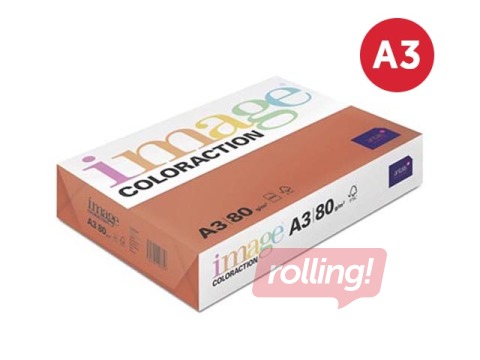 Koopiapaber Image Coloraction, A3, London/Tumepunane, 80g/m², 500 lehte