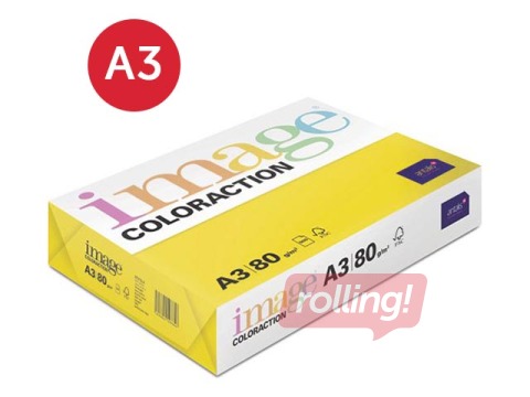 Paber Image Coloraction, A3, Sevilla/Tumekollane, 80g/m², 500 lehte