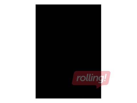 Kartong Rainbow, A4, must, 230g/m², 25 lehte