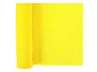 Crepe paper 0.5x2.0 m, yellow