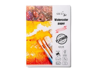 Akvareļu albums SM·LT, A4, 220 g/m2, 20 loksnes