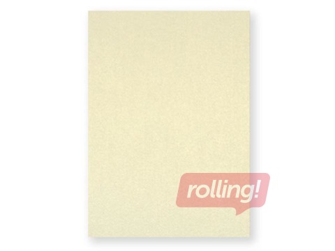 Disainpaber Curious Metallics 60, A4, valge kuld, 120g/m², 50 lehte