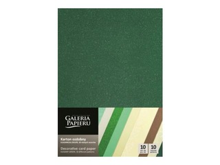Disainpaber Elegant Green, A4, 210-250 g/m2, 10 lehte