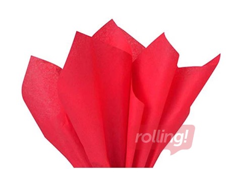 Siidipaber Rouge 15, 18 g/m2, 50 x 75 cm, 24 lehte