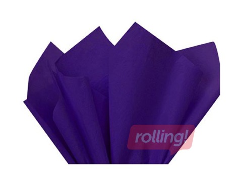 Шелковая бумага декоративная Violet 17, 18г/м², 50x75см, 24 листов