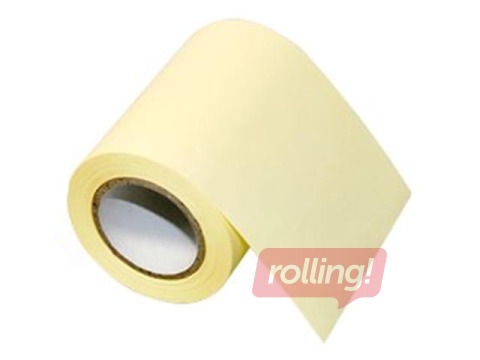 Kleeppaber rullis Global Notes, kollane, 60mm x 10m