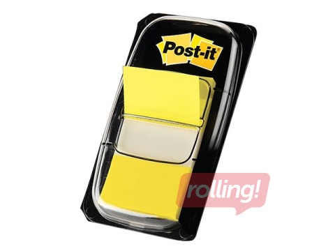 Indeksid kilest Post-it, kollane, 25.4x43.2mm