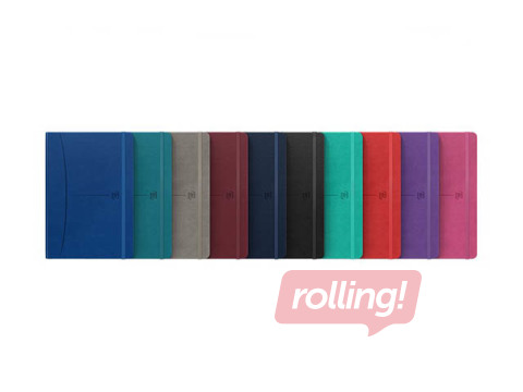 SALE Märkmik Oxford Signature, A5, joonelised, eri värvid, 80 lehte