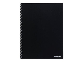 Kaustik Bantex Strong-Line, A4+, jooneline, must, 80 lehte