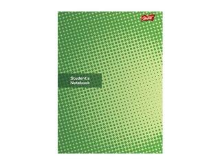 Kaustik Unipap A5, Students Notebook, jooneline, 60 lk, roheline