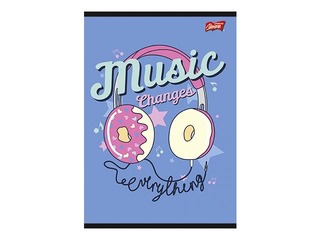PROMO Notebook Unipap A4, Music, squared, 32  pages