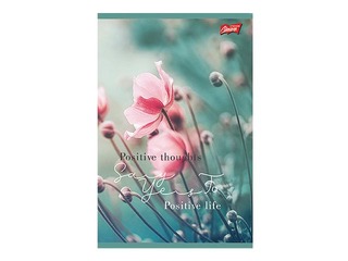 SALE Kaustik Unipap B5, Positive Life, ruuduline, 160 lk