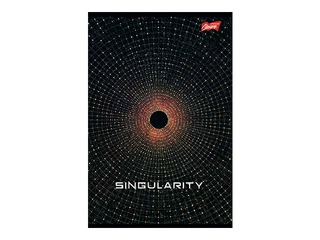 SALE Kaustik Unipap B5, Singularity, ruuduline, 160 lk