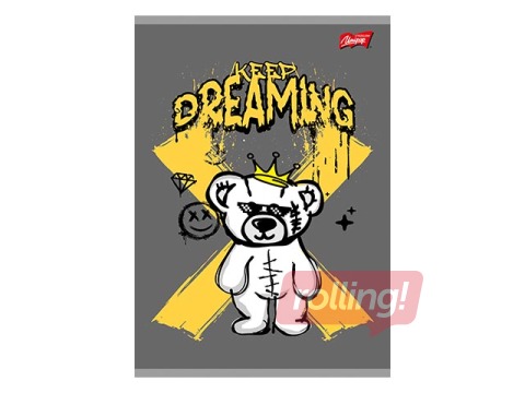 Vihik Unipap, Keep Dreaming, ruuduline, A5, 60 lehte