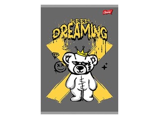 Vihik Unipap, Keep Dreaming, ruuduline, A5, 60 lehte