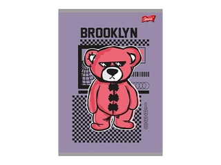 Vihik Unipap, Brooklyn, ruuduline, A5, 60 lehte