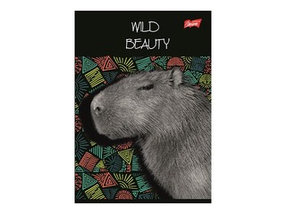 Vihik Unipap, Wild Beauty, ruuduline, A4, 80 lehte