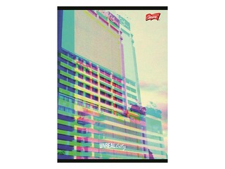 Vihik Unipap, Unreal City, joondus, A4, 96 lehte