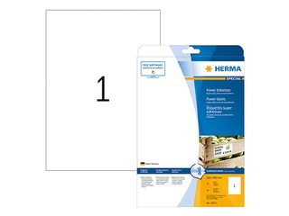 Läbipaistvad etiketid Herma Special, A4, 210x297mm, 25 lehte