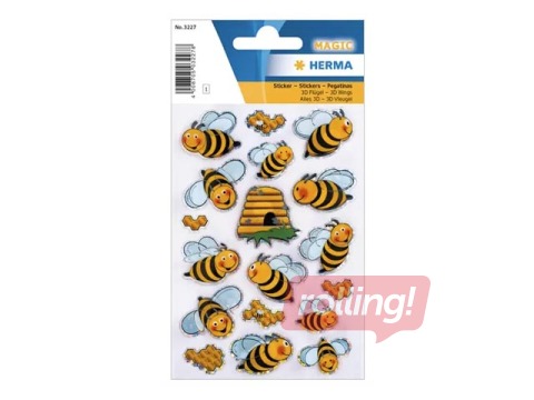 Kleebised Herma Magic Bees, 3D tiivad