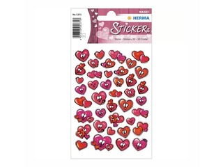 PROMO Kleebised Herma Magic, Hearts, 1 leht