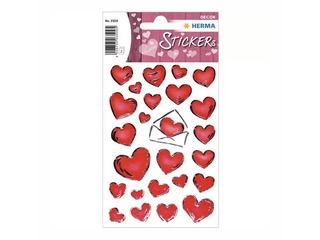 Kleebised Herma Decor Hearts & letters, 2 lehte
