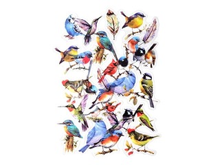 Stickers Galeria Papieru Blue Birds