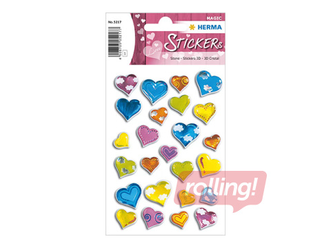 Kleepsud Herma, Colourful Heart, kivid, 1 leht