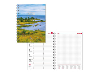 Boss Nädal A5 universaal, spiraalköide, SISU