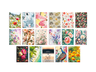 Raamatkalender Kantsler Spiral Disain, Nädal H