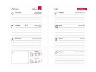 Time-Master A7 (19mm) sisu nädal, 78x130mm