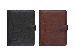 Manager-A5 (70mm) PÄEV, täisnahk, kõik kaanevärvid, helepruun