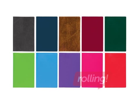 Taskumärkmikmärkmik, EURO, spiraalköide, plastkaaned